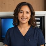 Portrait of Sarah Martinez, Senior TV Repair Specialist