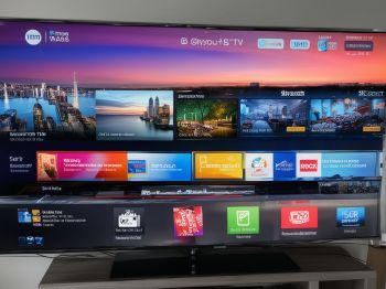 After repair: Samsung Smart TV streaming content perfectly with all apps working